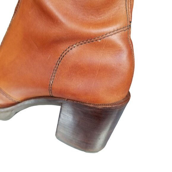 70's y2k vtg platform knee high campus boots size 8.5 - Picture 14 of 16